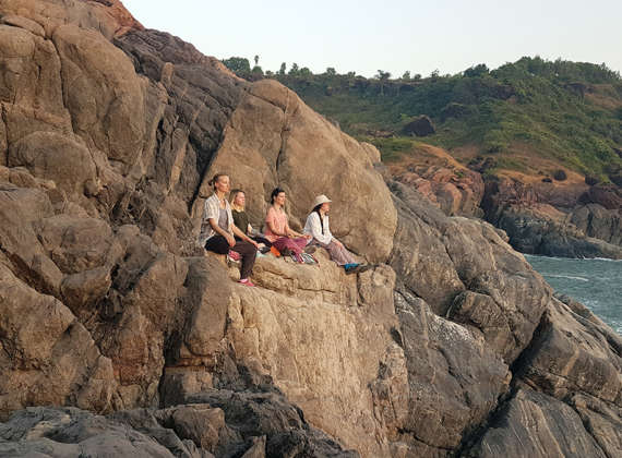 Two weeks Yoga retreat classes in Rishikesh, India